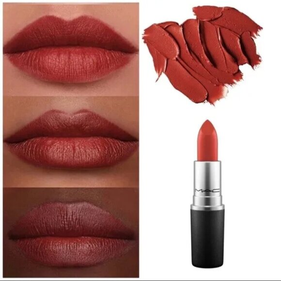 MAC CHILI MATTE LIPSTICK - Picture 1 of 5